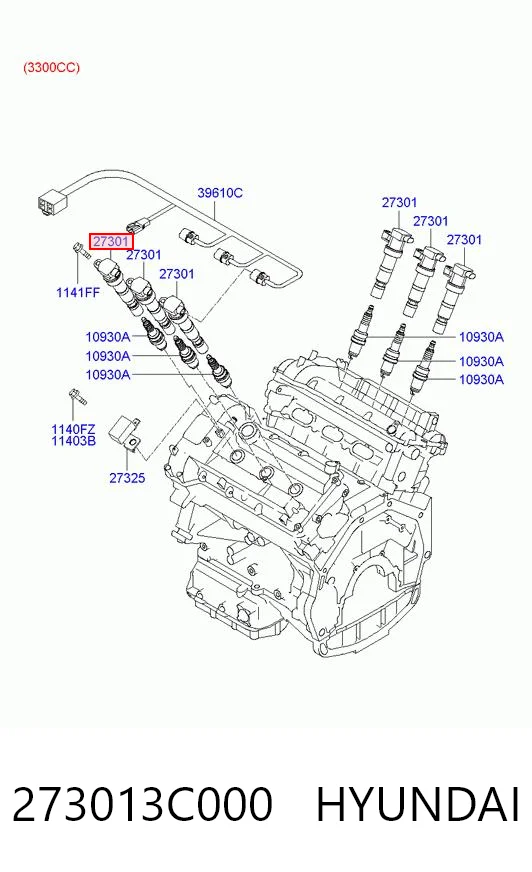 273013C000 Hyundai/Kia Катушка зажигания