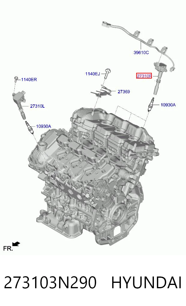 273103N290 Hyundai/Kia Катушка зажигания
