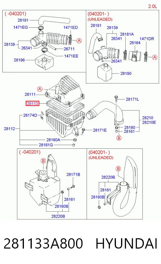 281133A800 Hyundai/Kia