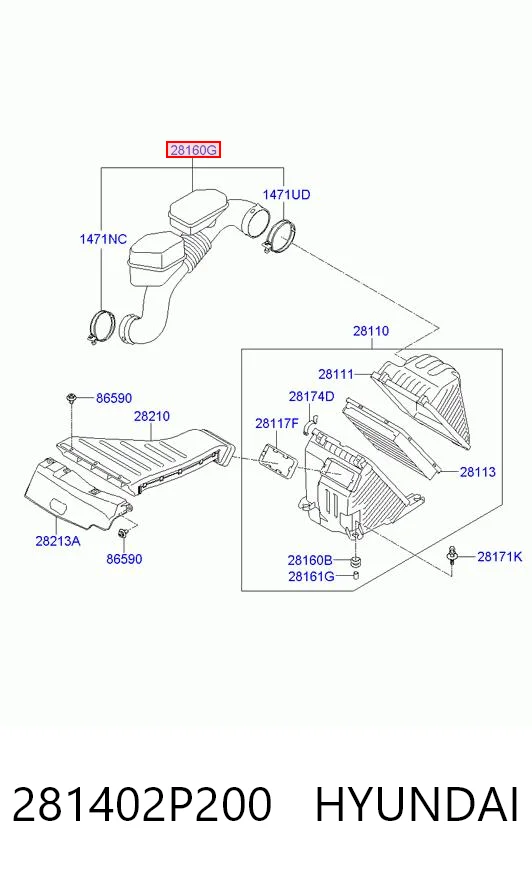 281402P200 Hyundai/Kia 
