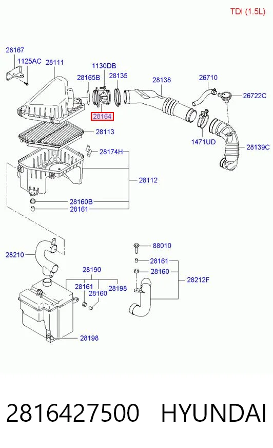281002528 Bosch Датчик расхода воздуха