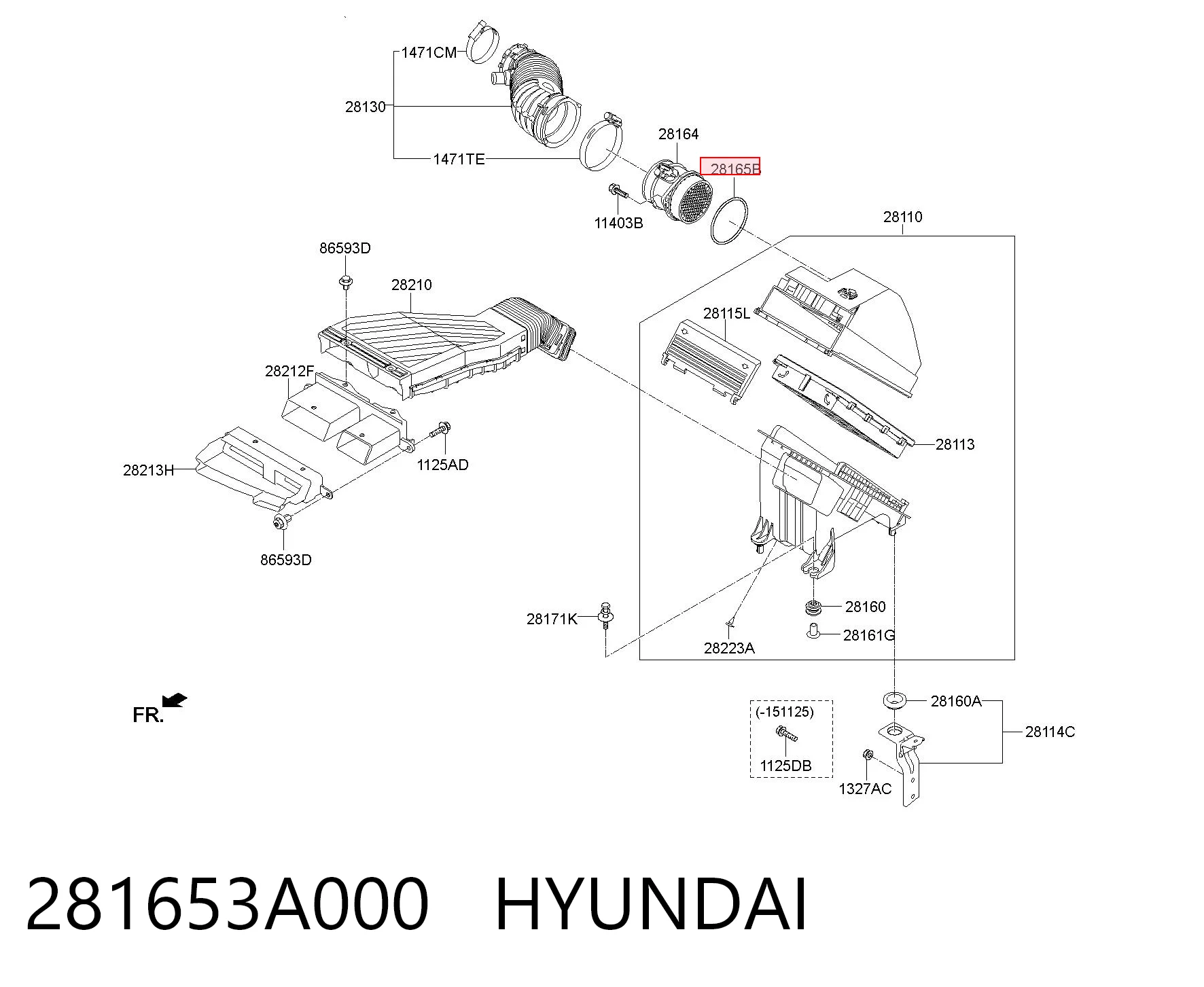 281653A000 Hyundai/Kia 