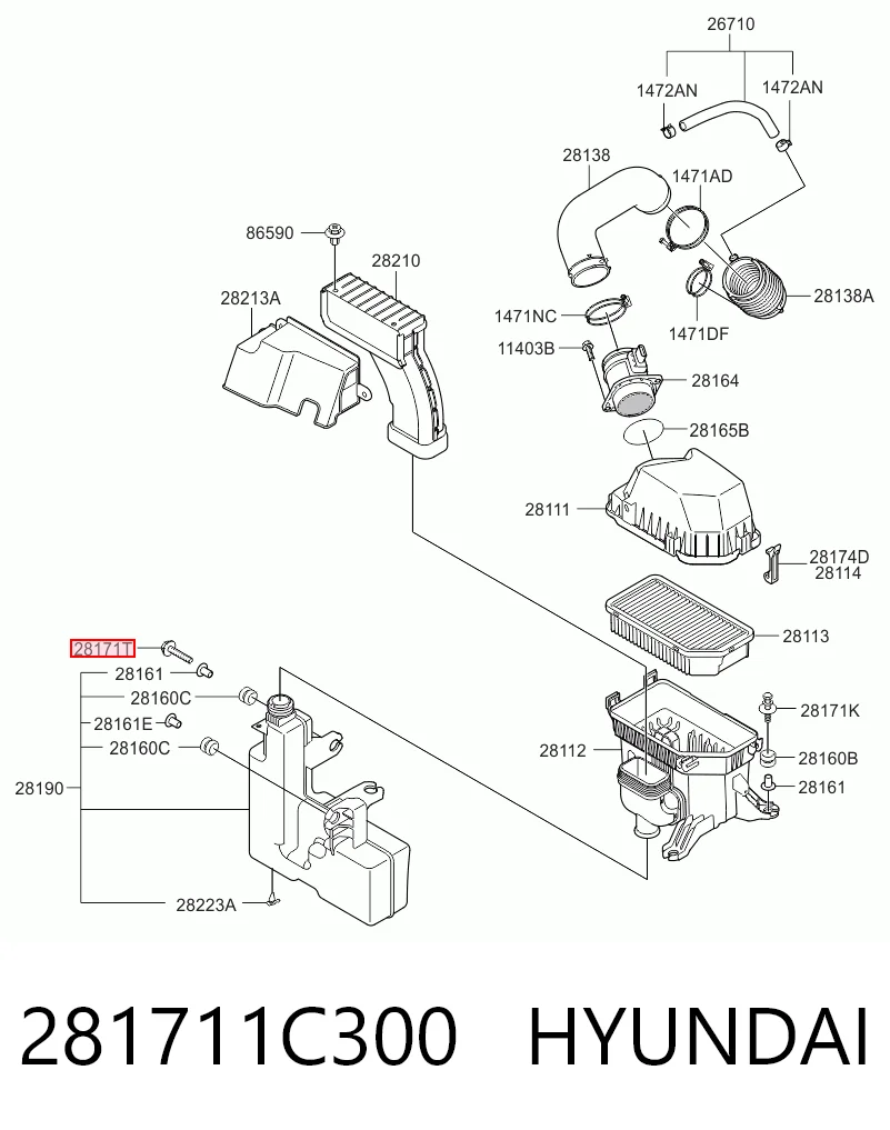 281711C300 Hyundai/Kia