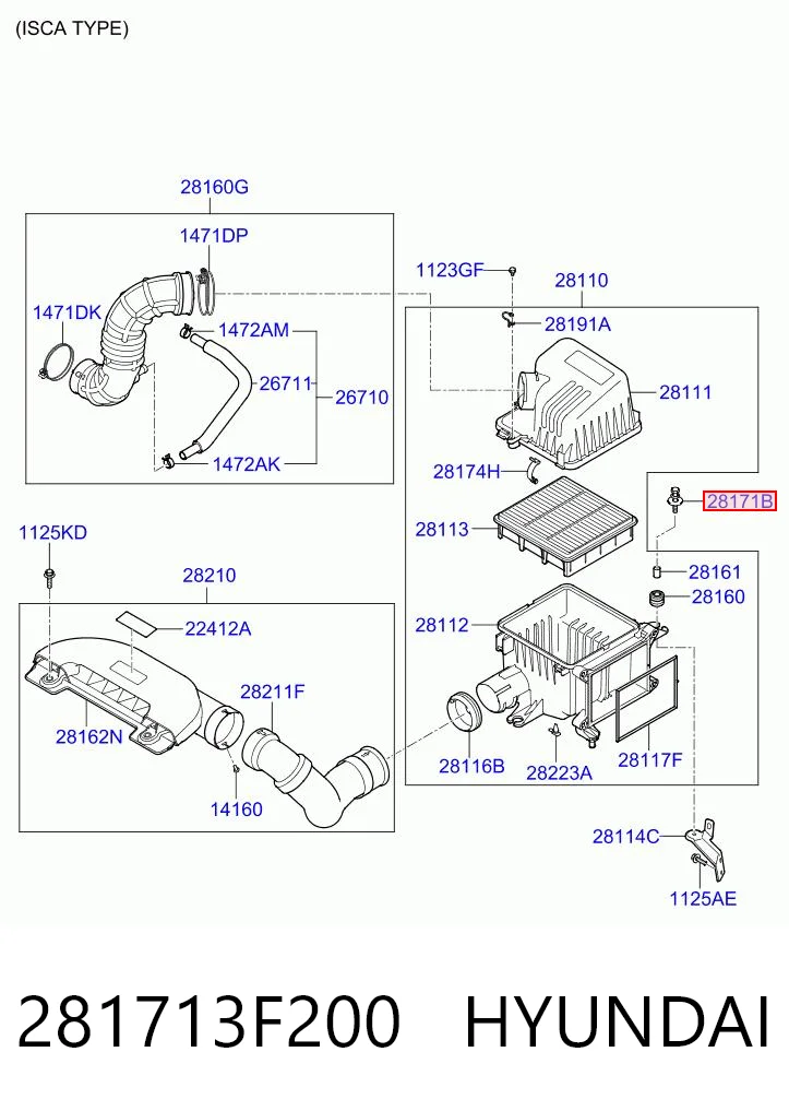 281713F200 Hyundai/Kia 