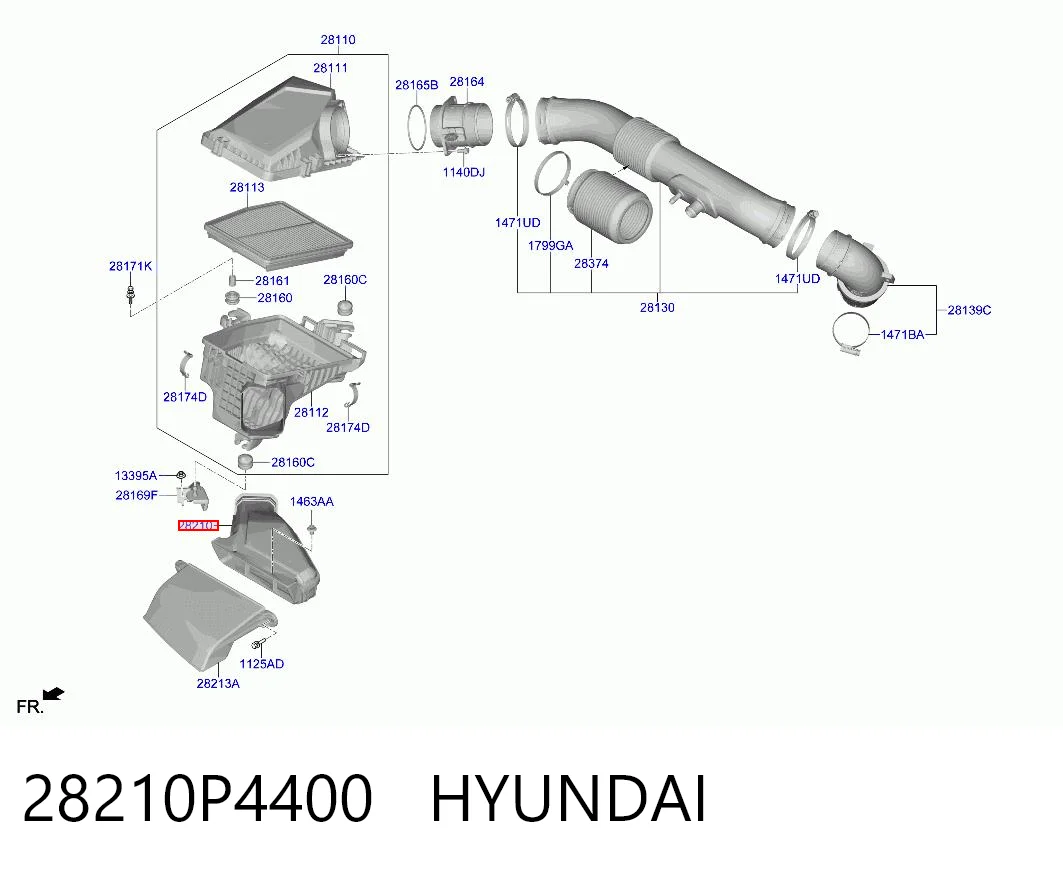 28210P4400 Hyundai/Kia 