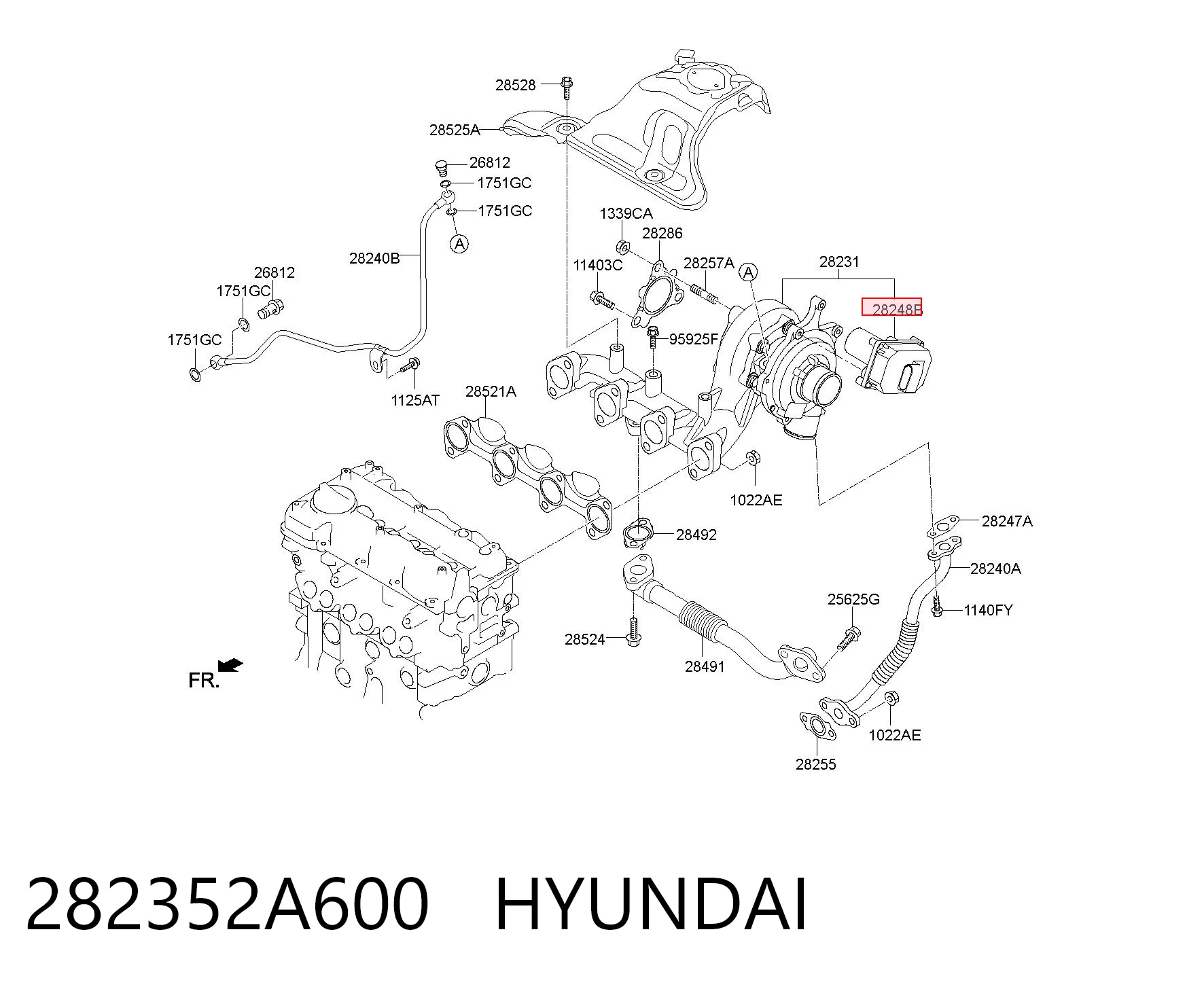 282352A600 Hyundai/Kia 