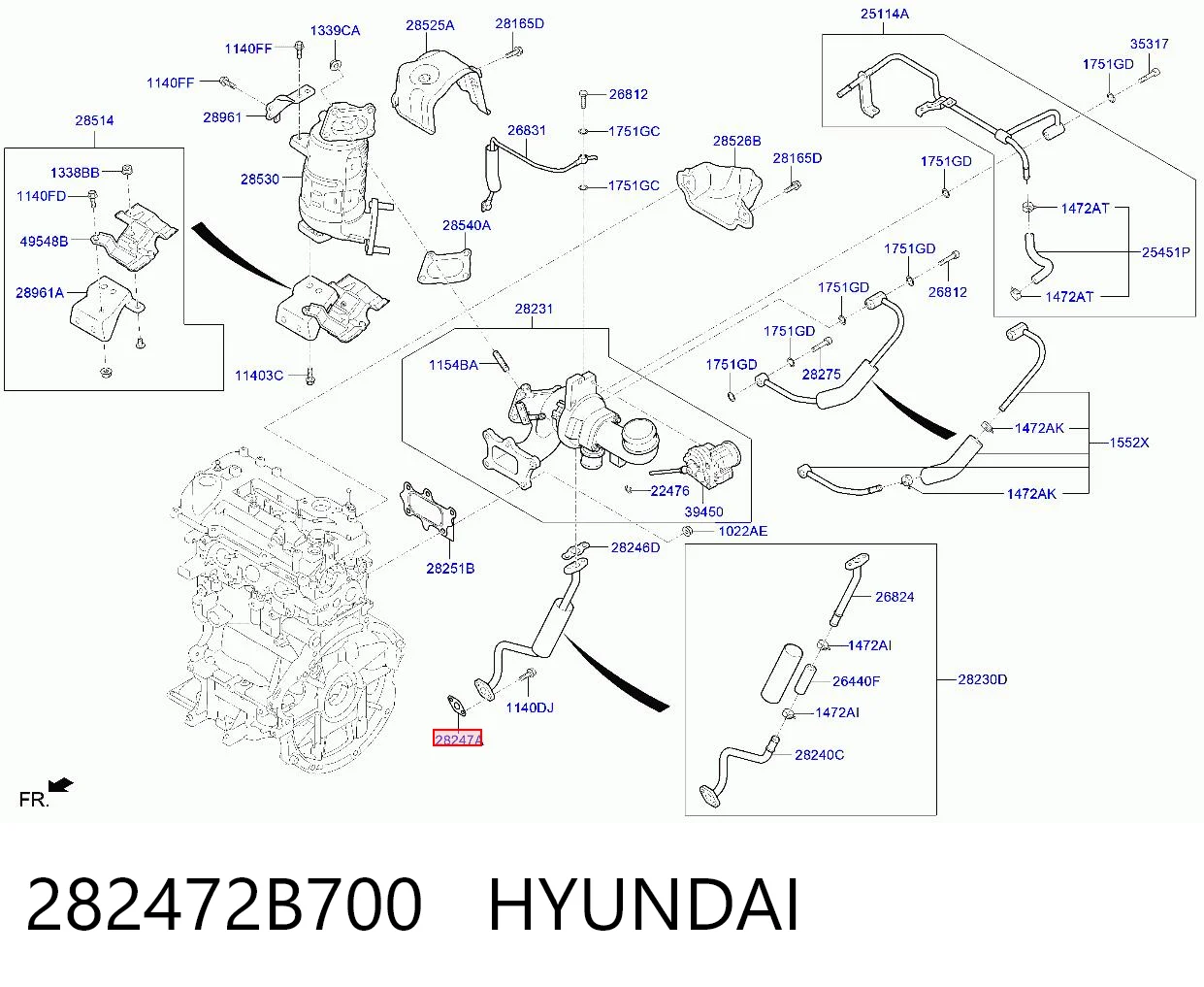 282472B700 Hyundai/Kia 