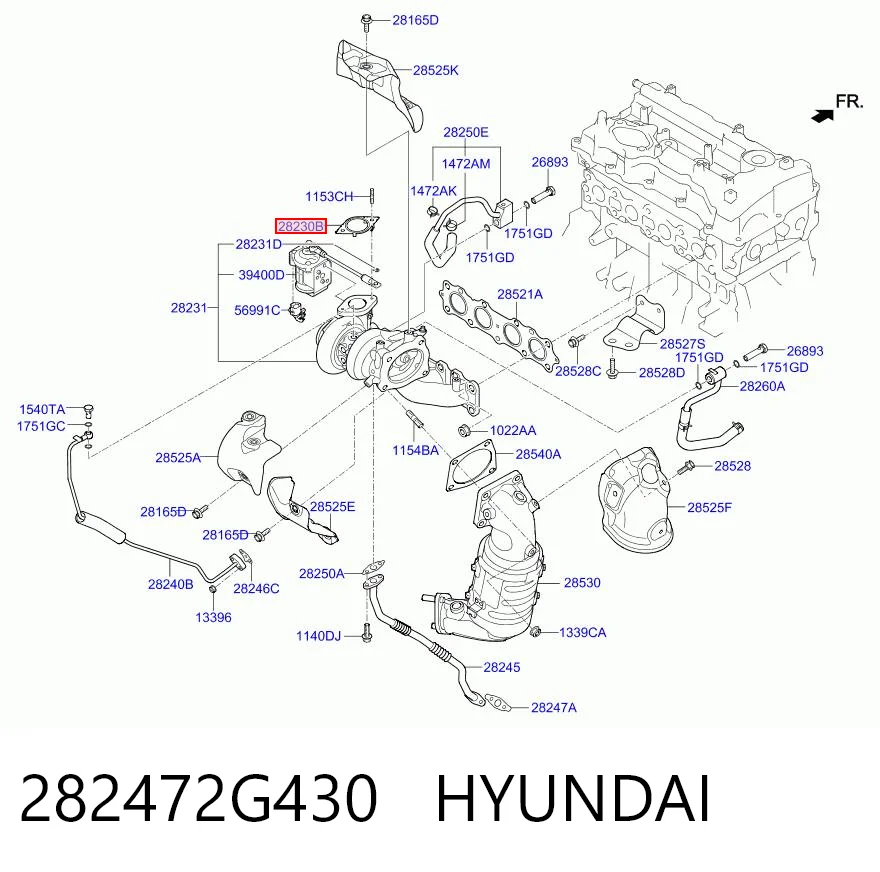 282472G430 Hyundai/Kia 