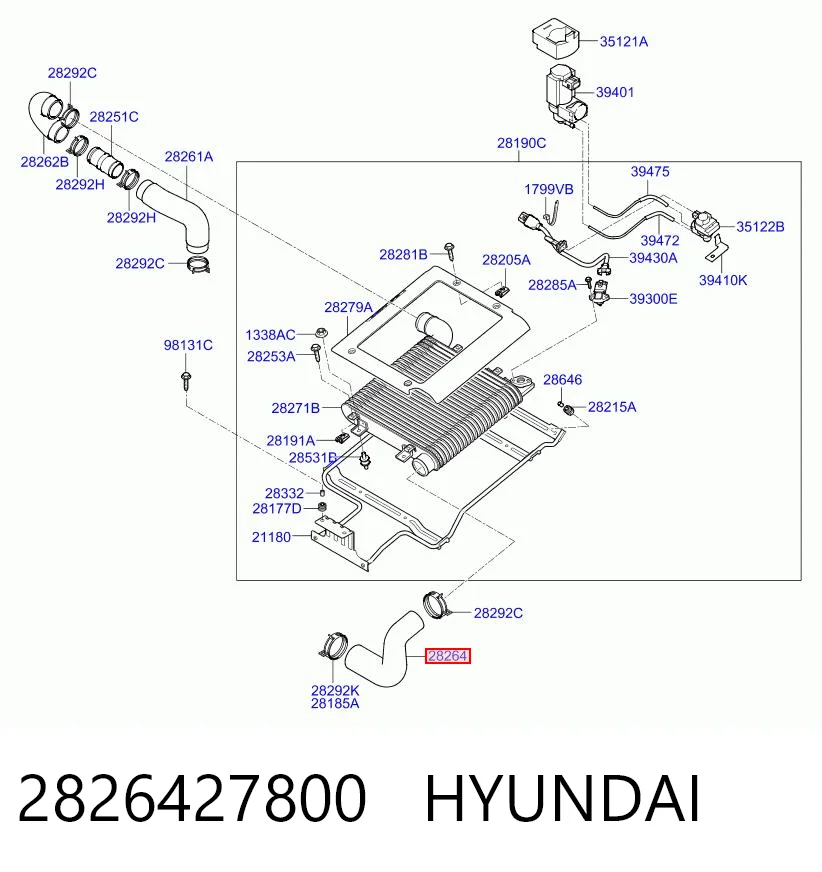 4052PT1 Polcar Патрубок интеркуллера