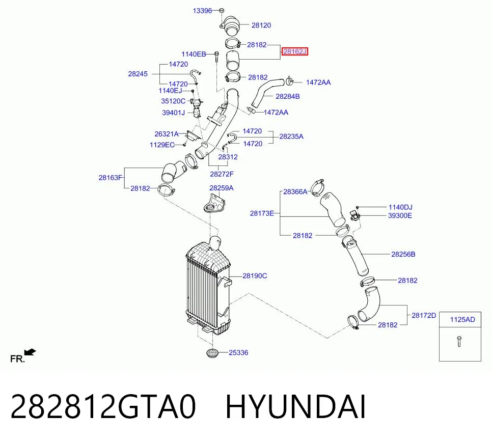 282812GTA0 Hyundai/Kia 