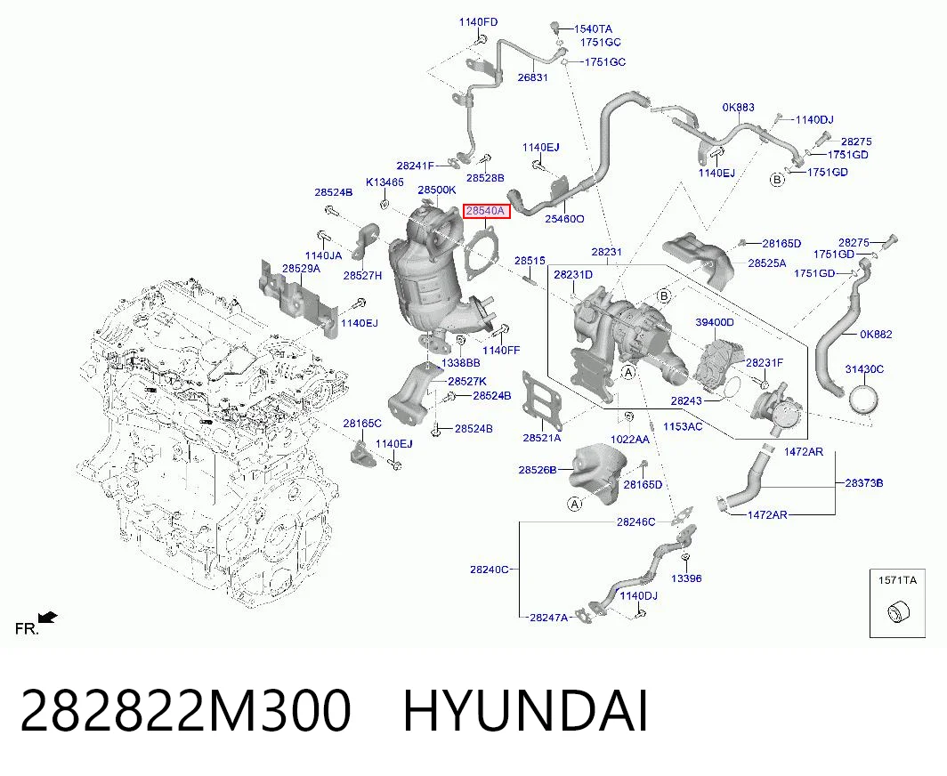 282822M300 Hyundai/Kia 