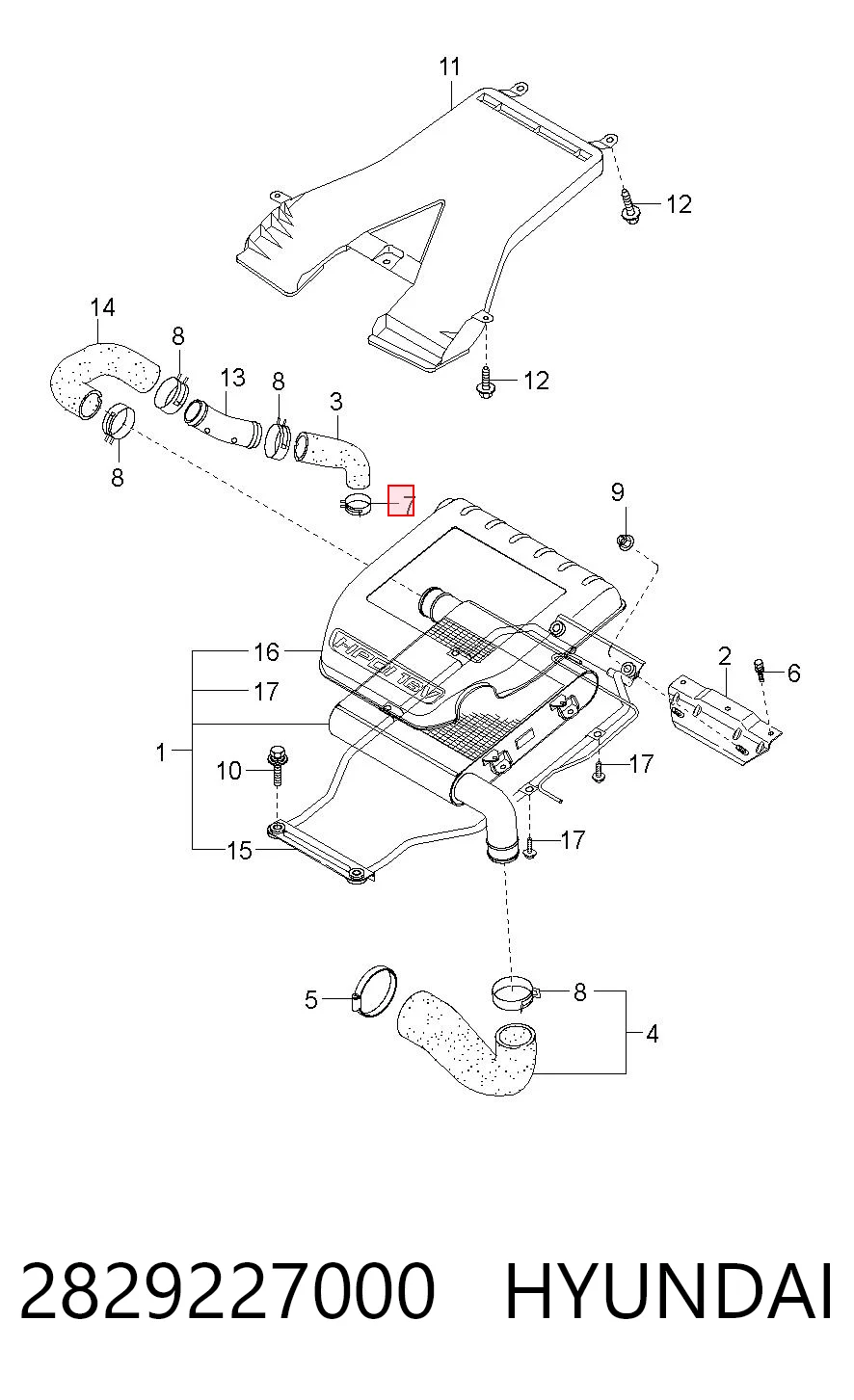 2829227000 Hyundai/Kia