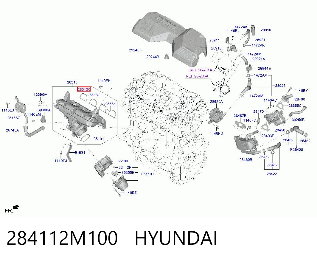 284112M100 Hyundai/Kia 