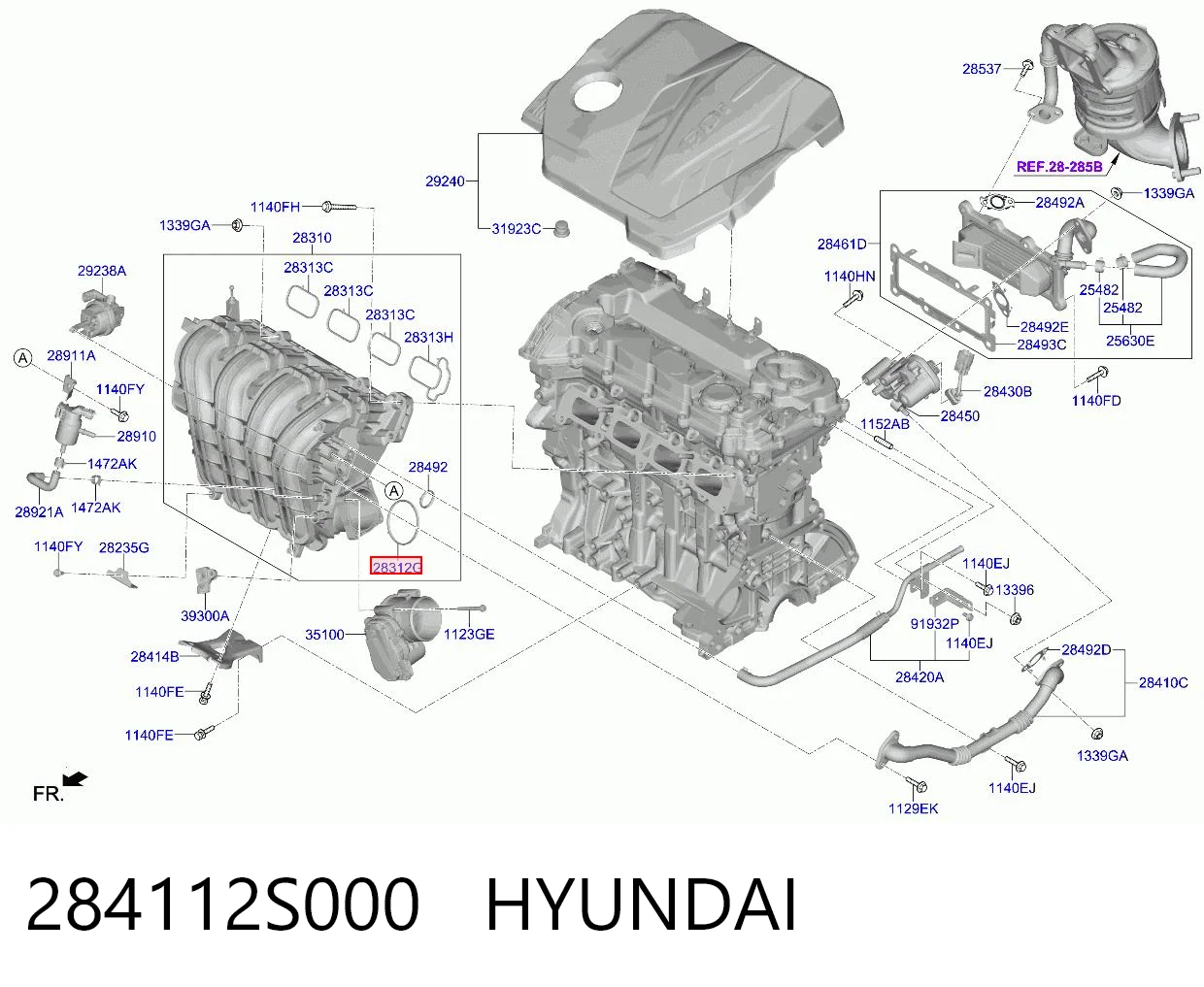 284112S000 Hyundai/Kia 