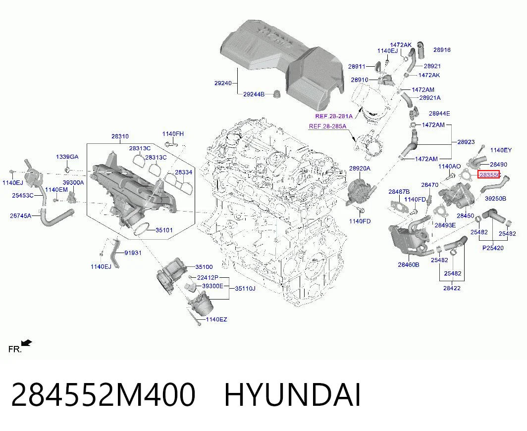 284552M400 Hyundai/Kia 