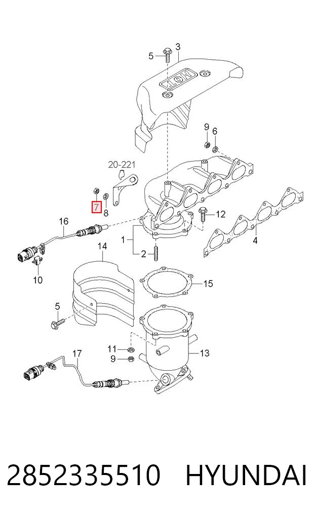 2852335510 Hyundai/Kia 