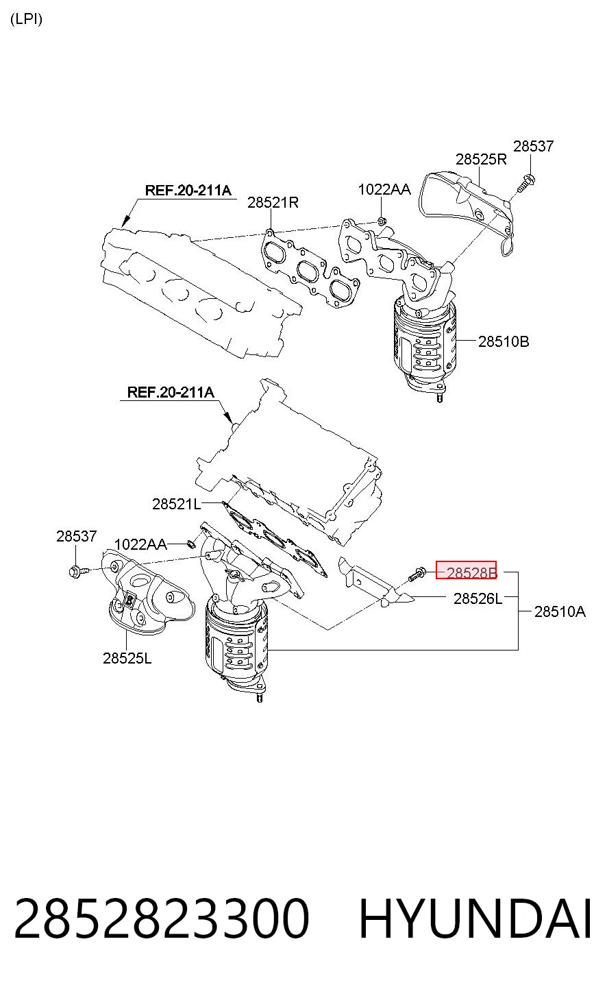 2852823300 Hyundai/Kia 