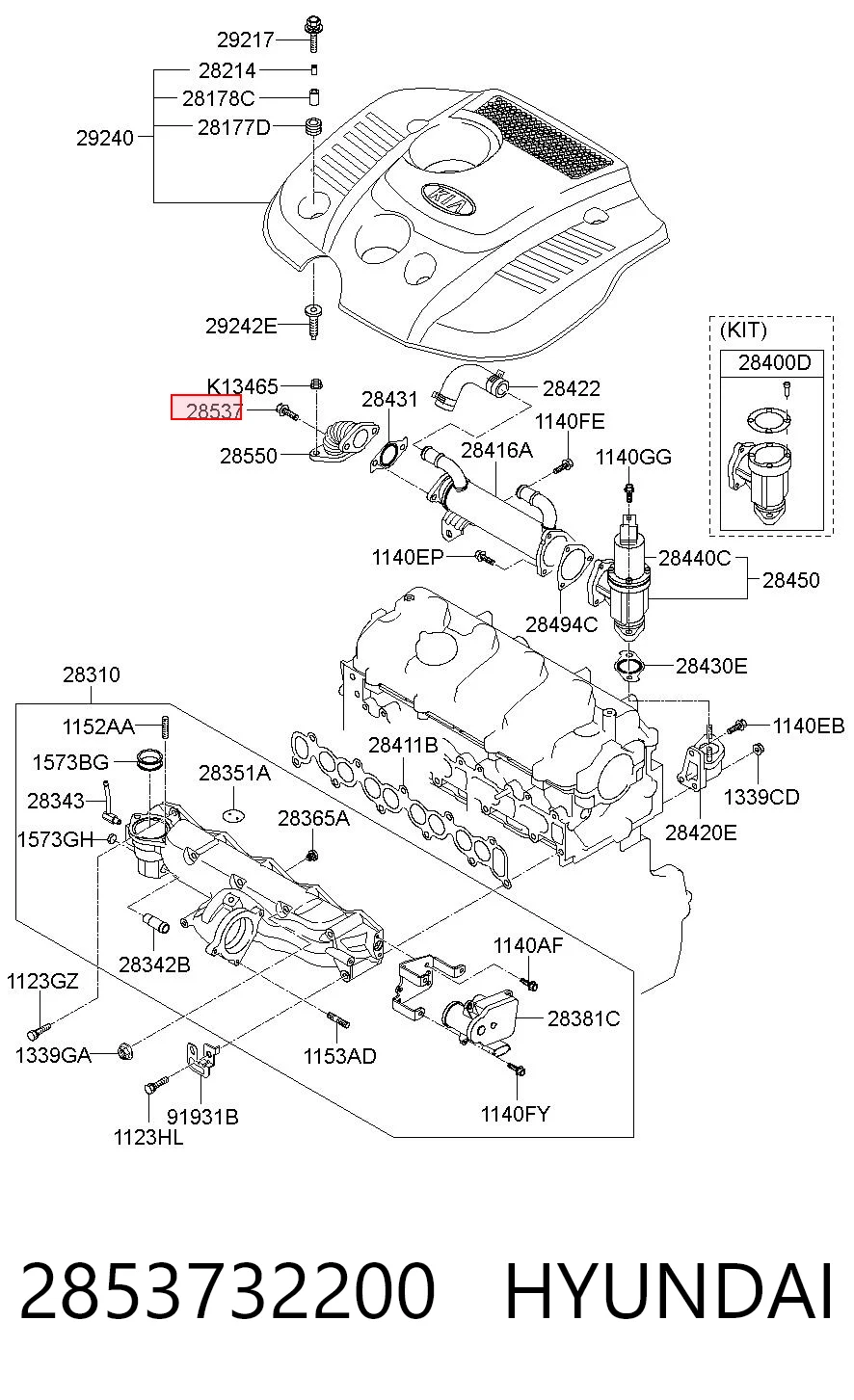 2853732200 Hyundai/Kia