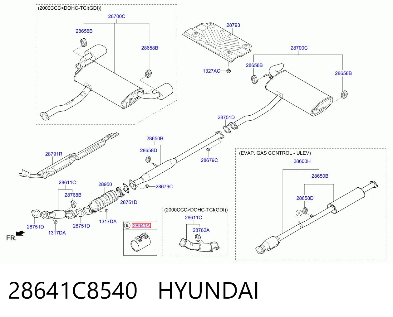 28641C8540 Hyundai/Kia 