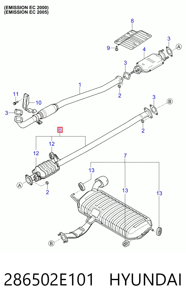 Газопроводы (коллектор выпускной) Opel 94763377 цена, от 49.63 USD