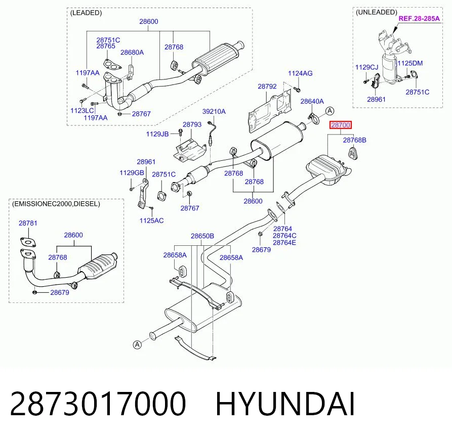Купить ED1048 Edex Глушитель задний