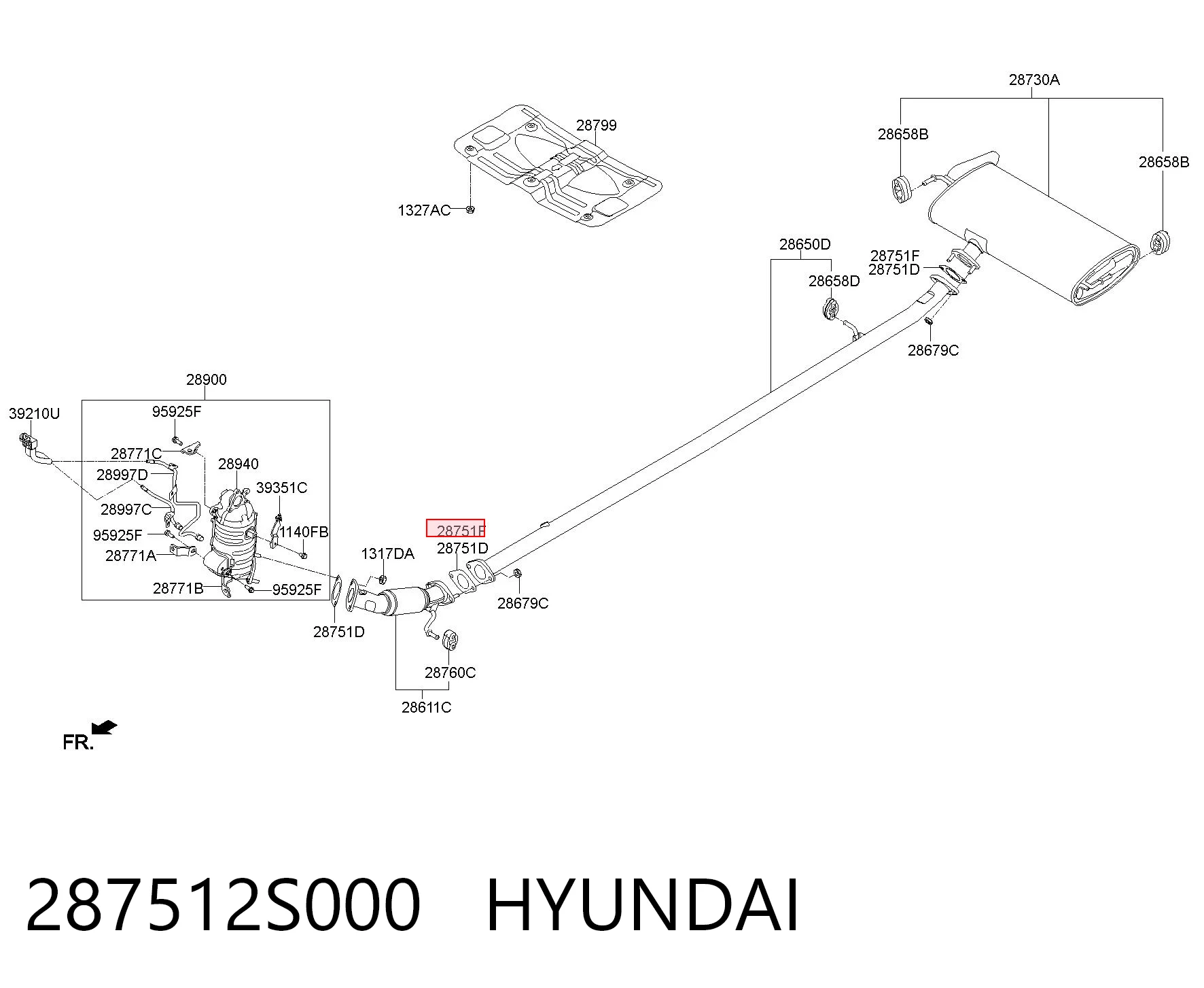 287512S000 Hyundai/Kia 