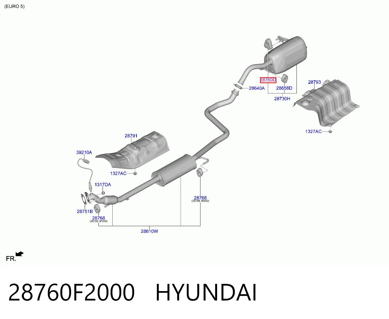 28760F2000 Hyundai/Kia 