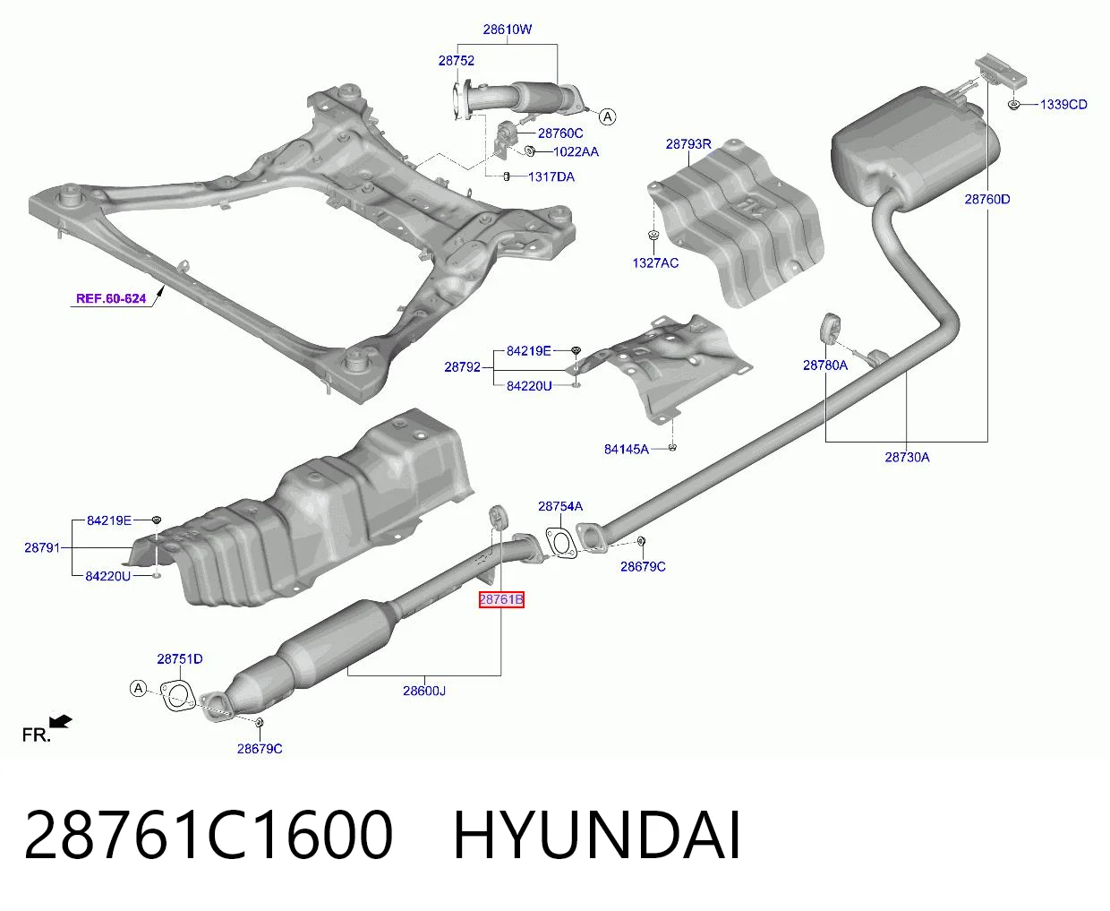28761C1600 Hyundai/Kia 