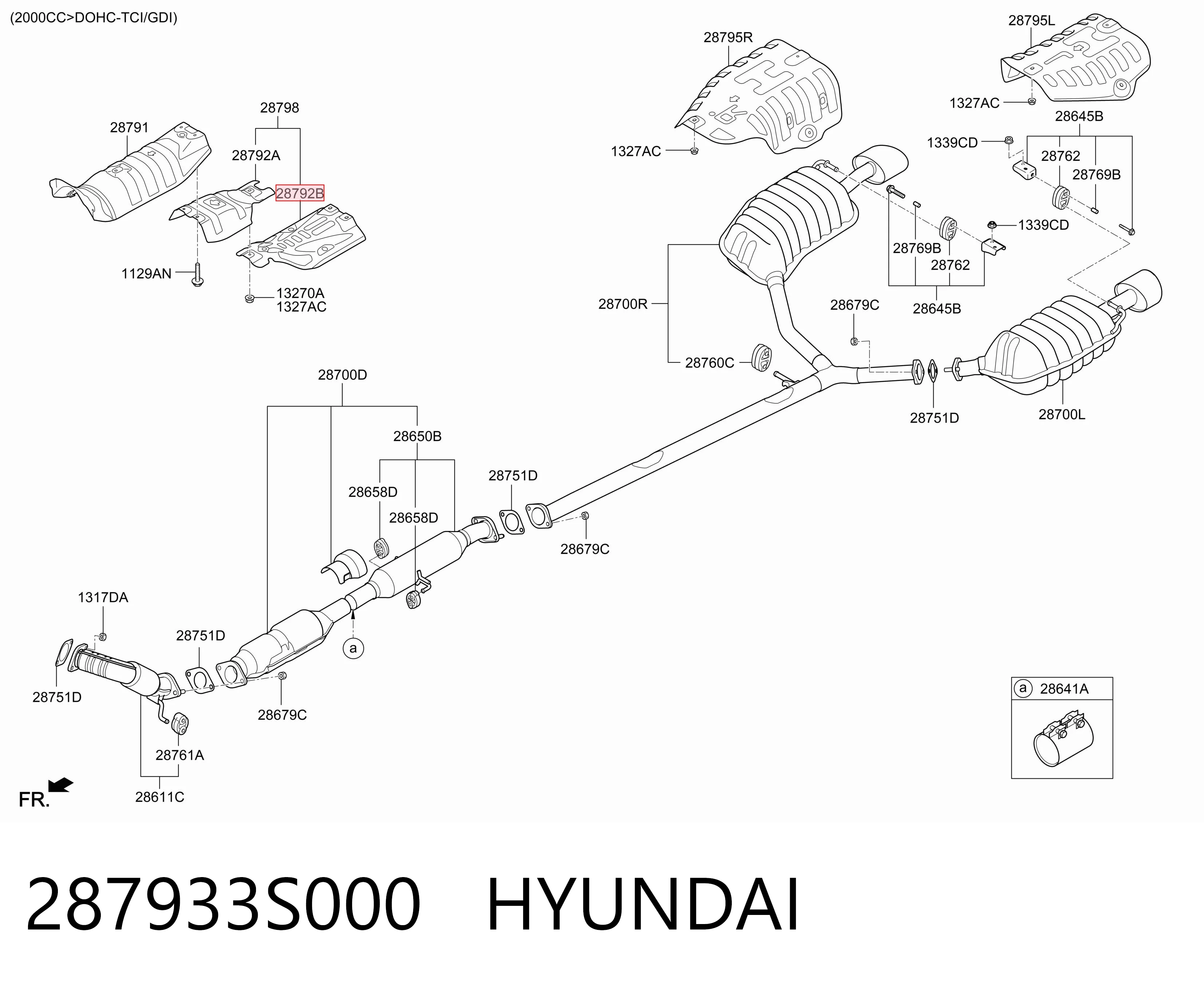 287933S000 Hyundai/Kia 