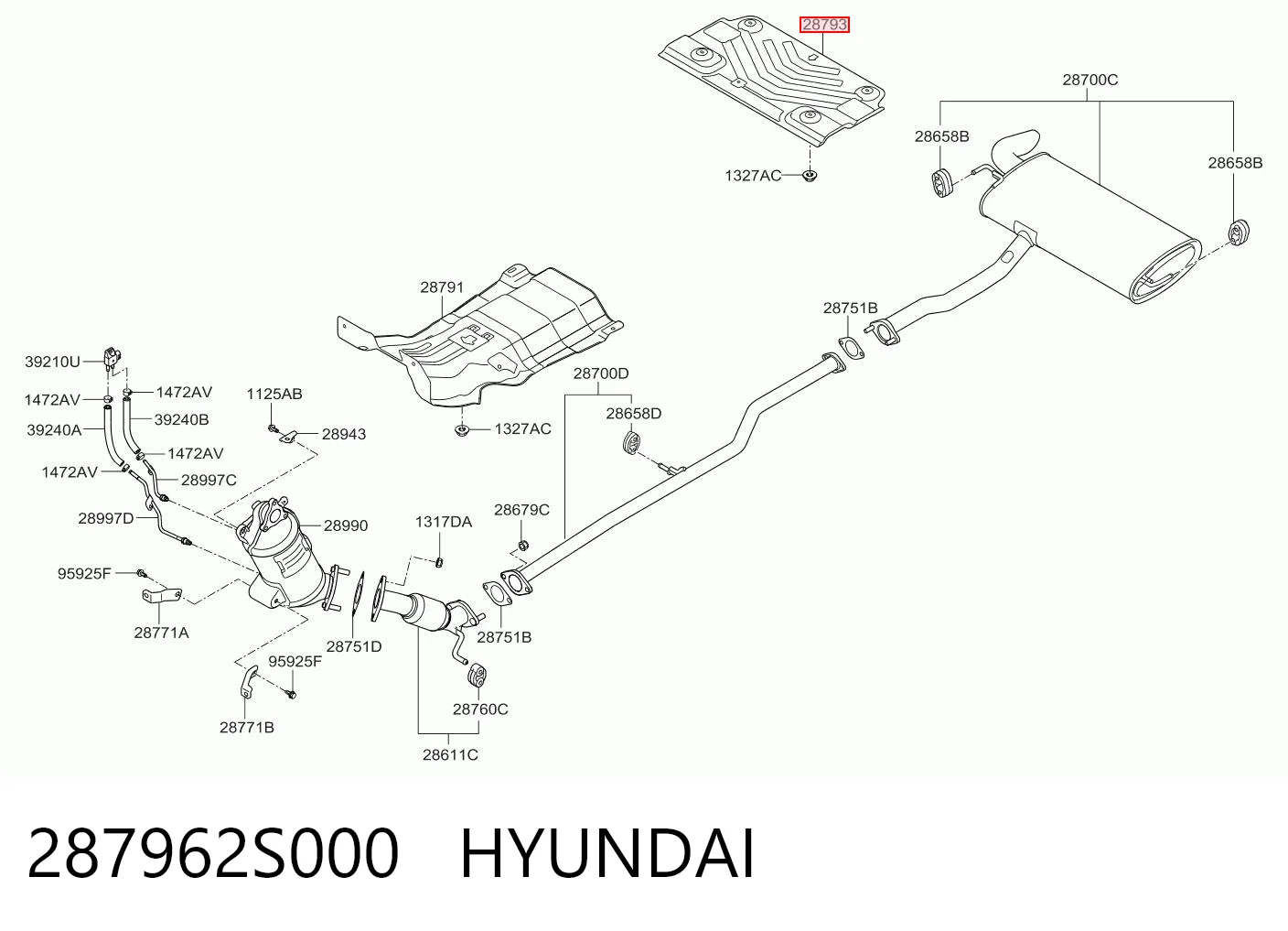 287962S000 Hyundai/Kia 