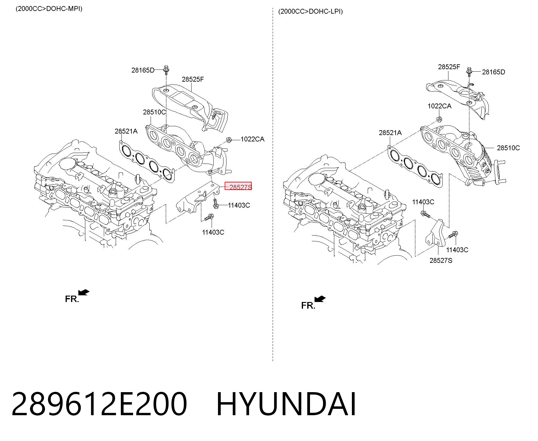 289612E200 Hyundai/Kia 