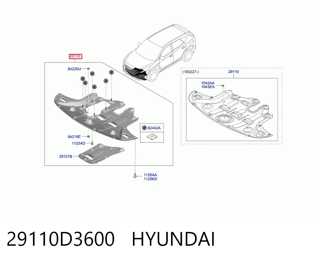 PHN60018A KLARKSONAS Защита картера двигателя