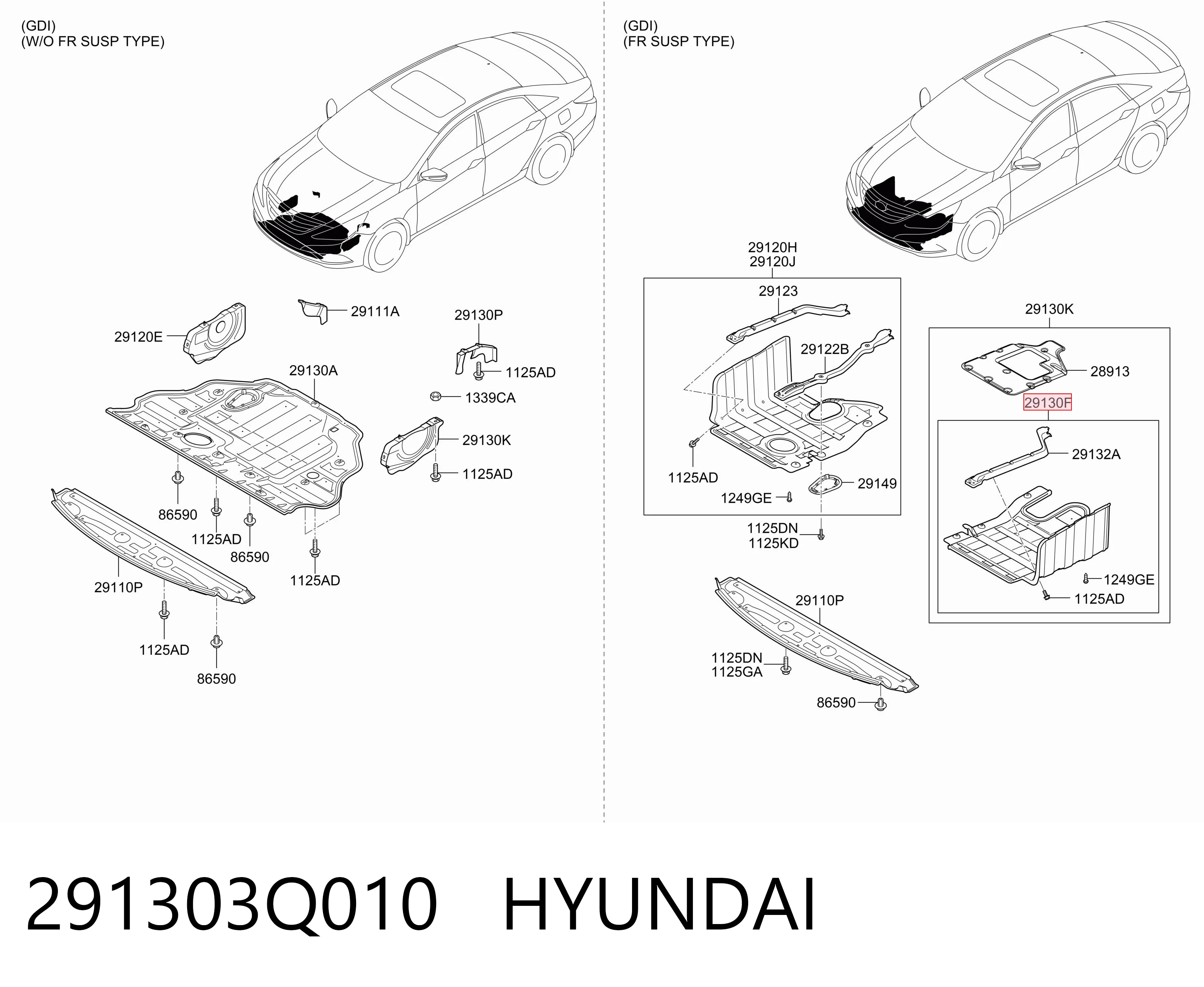 291303Q010 Hyundai/Kia 