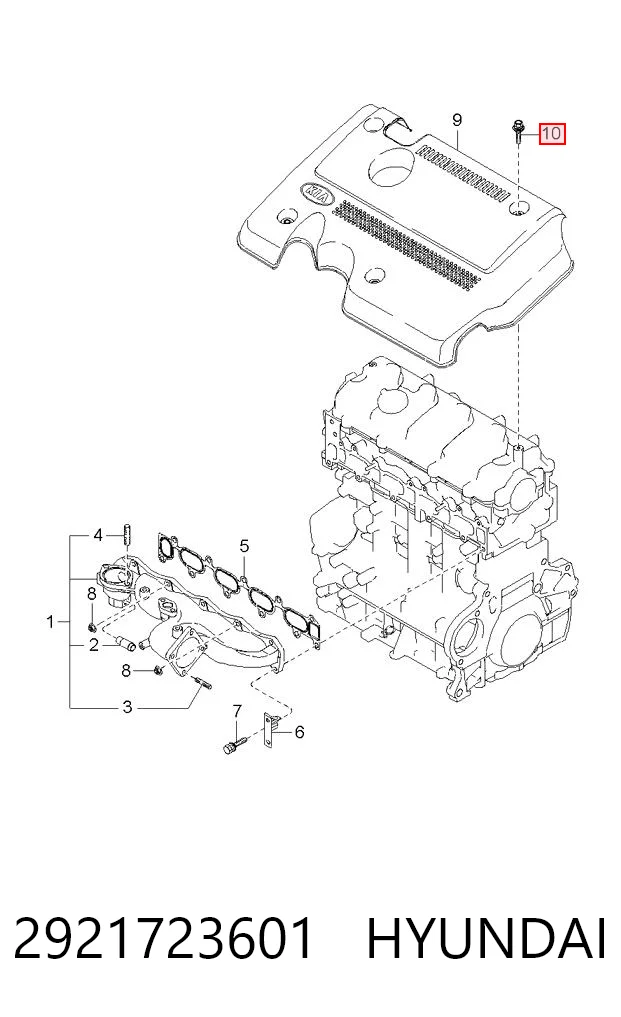 2921723601 Hyundai/Kia 