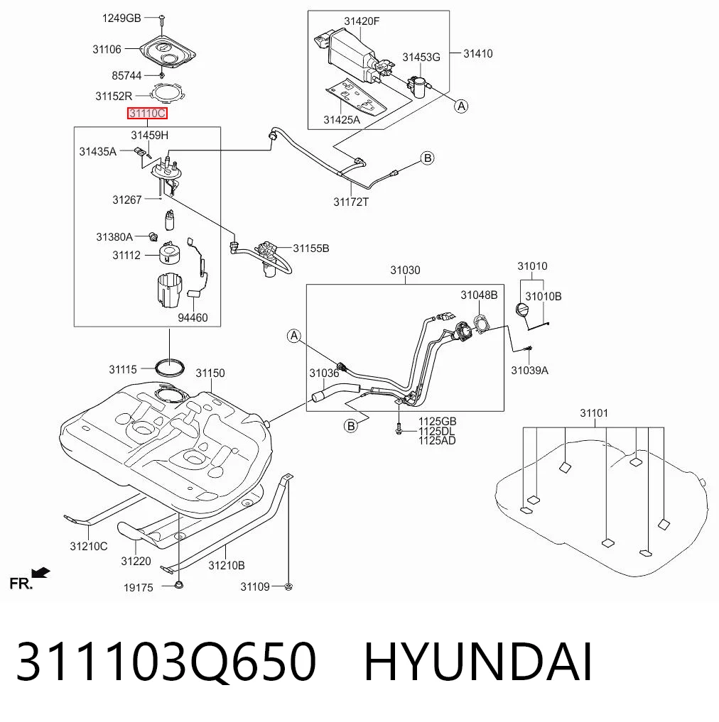 311103Q650 Hyundai/Kia 