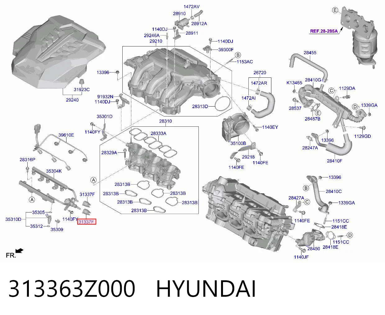 313363Z000 Hyundai/Kia 