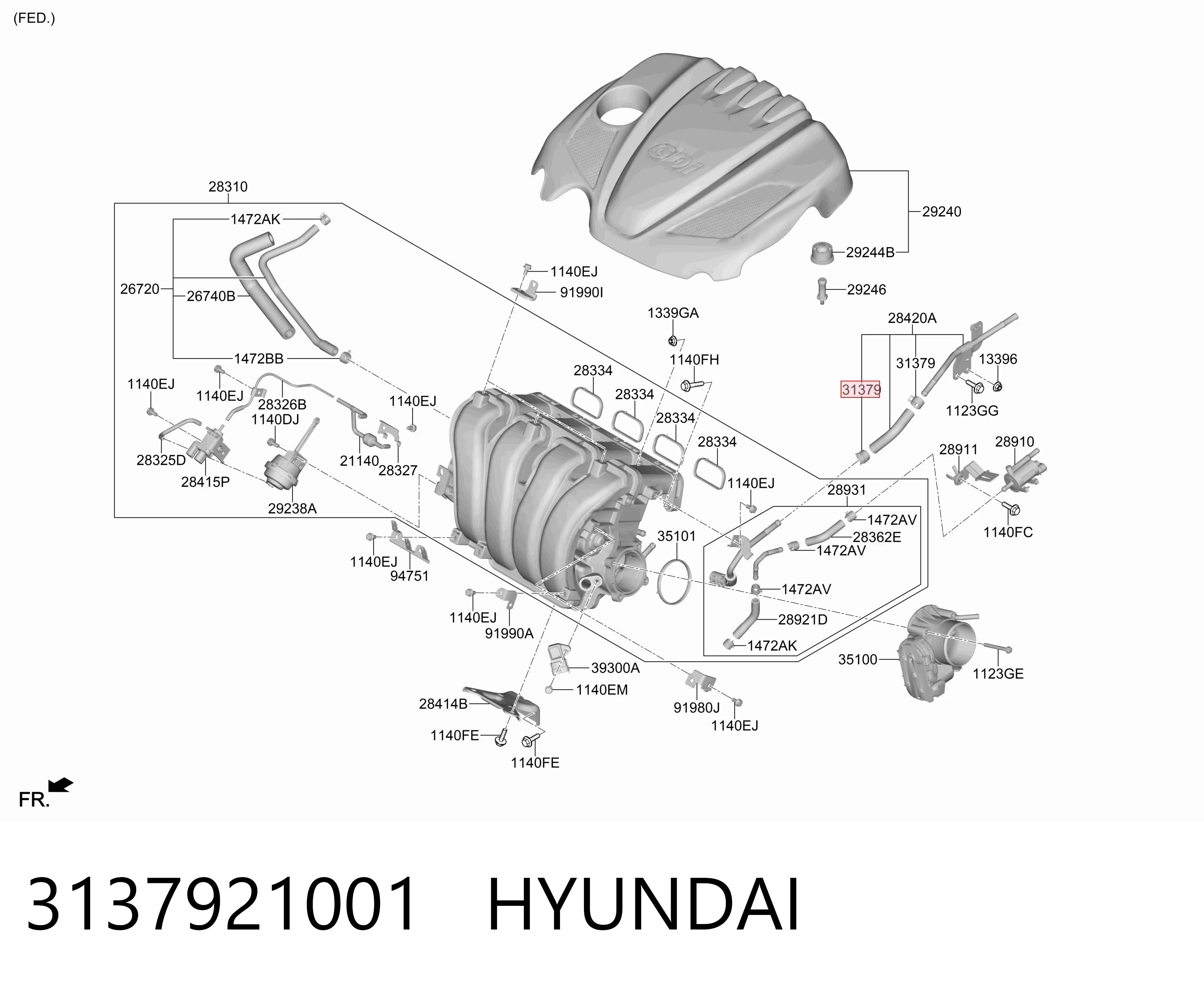 3137921001 Hyundai/Kia 