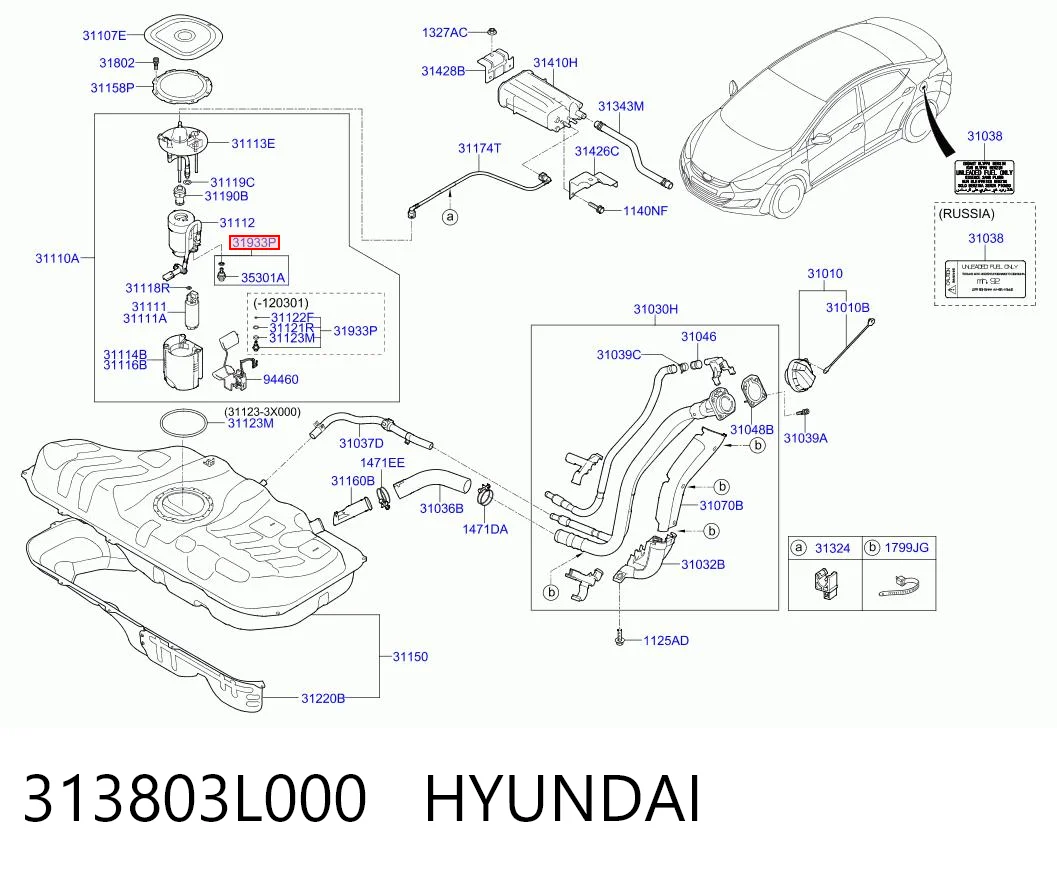 313803L000 Hyundai/Kia 