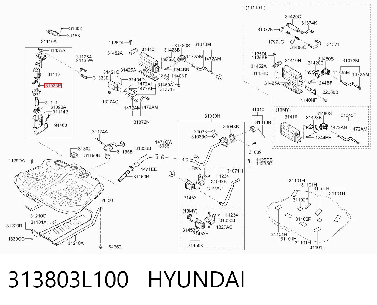 313803L100 Hyundai/Kia 