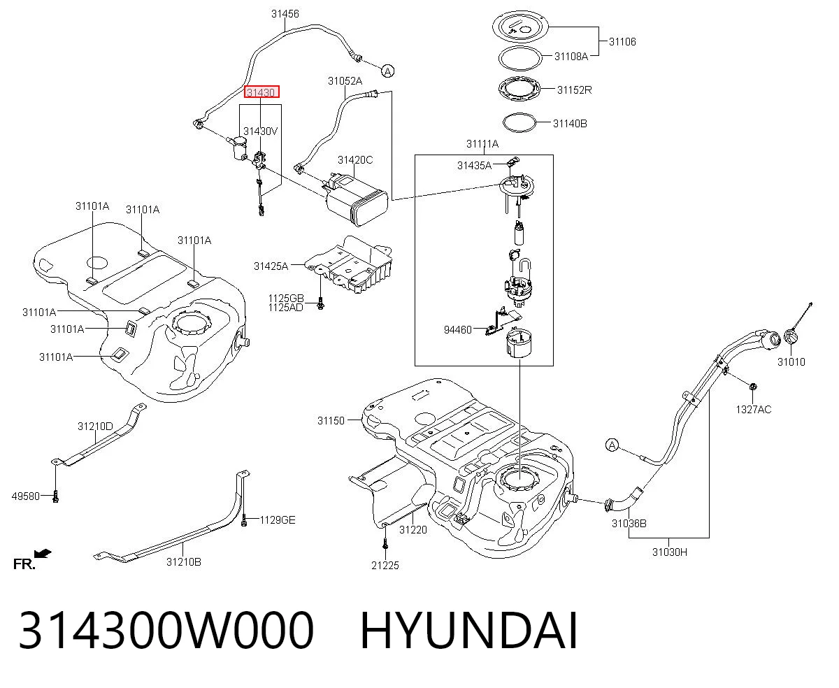 314300W000 Hyundai/Kia 