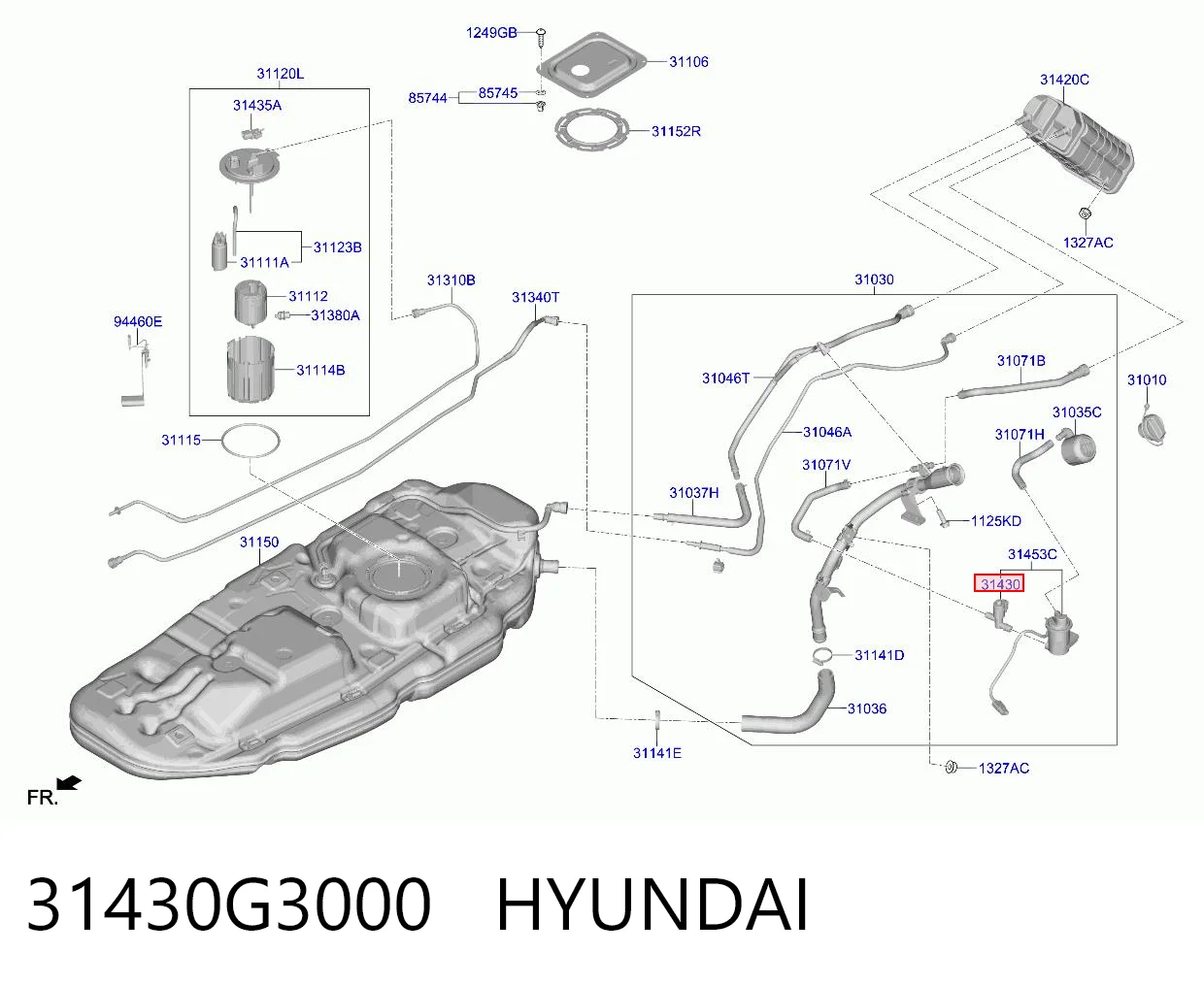 31430G3000 Hyundai/Kia 