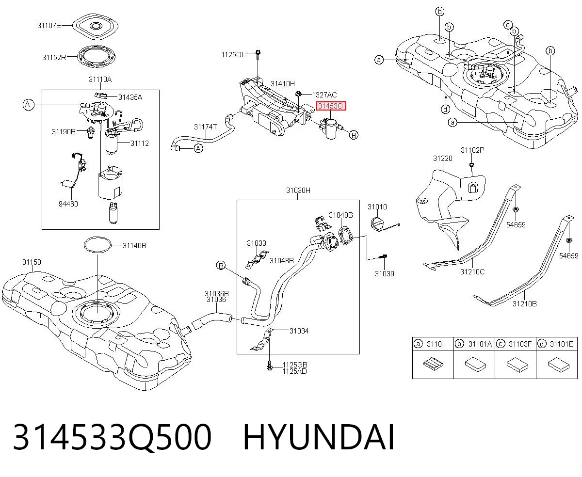 314533Q500 Hyundai/Kia 