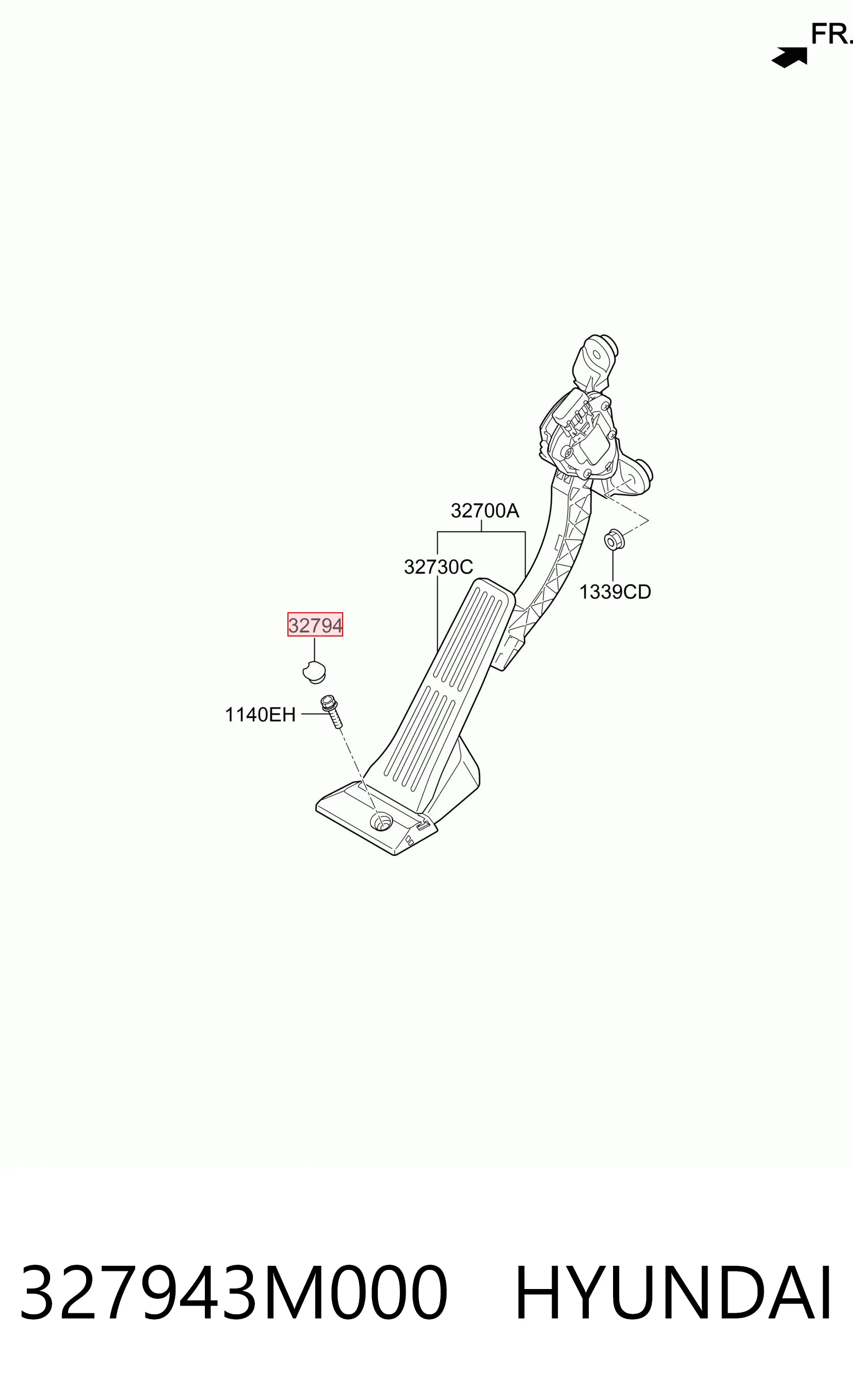 327943M000 Hyundai/Kia 