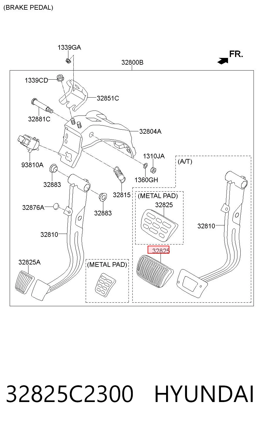 32825C2300 Hyundai/Kia 
