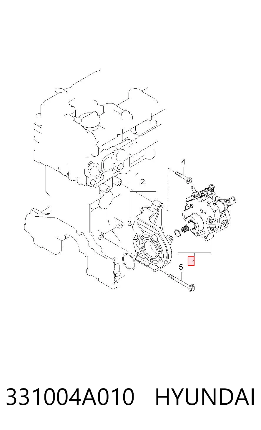 F00N203059 Bosch Насос топливный высокого давления (ТНВД)