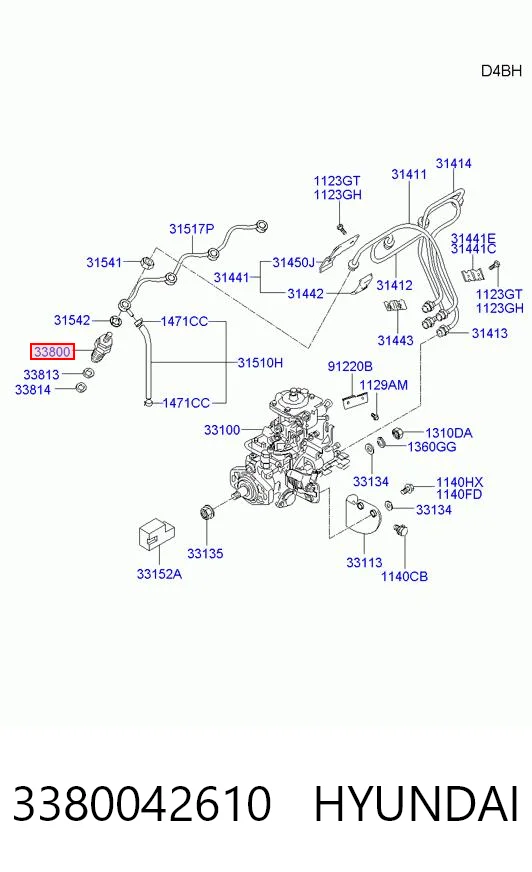 Топливные форсунки 3380042600 Chrysler