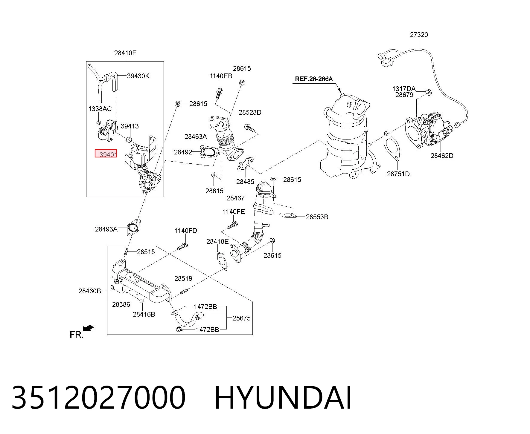 Клапан преобразователь давления наддува (соленоид) HSE1243 Hotaru