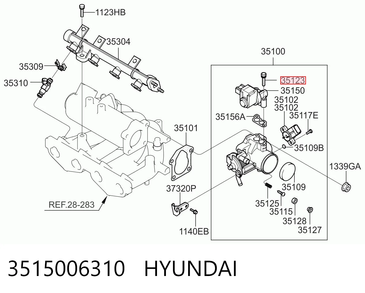 3515006310 Hyundai/Kia 