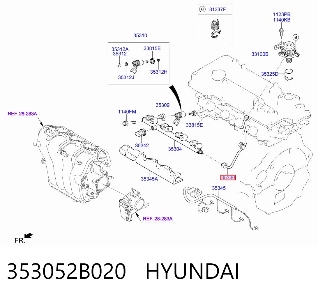 353052B020 Hyundai/Kia 
