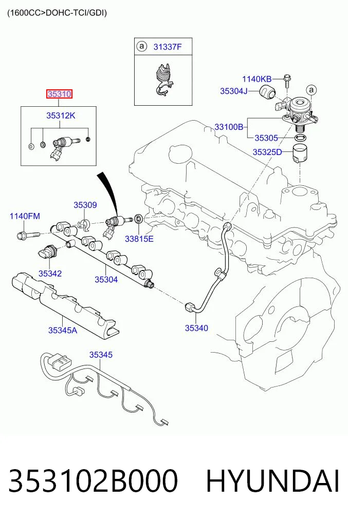 Форсунки Flamma 353102B000